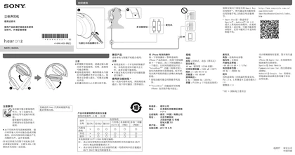 sony 索尼MDR-H600A
